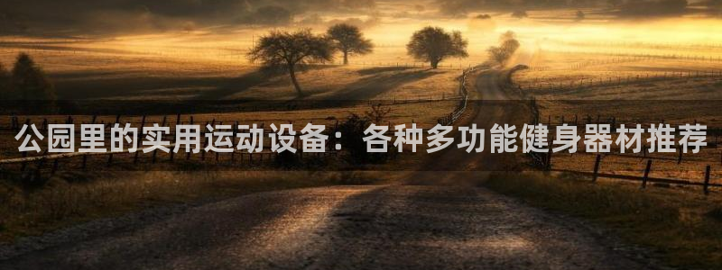 凯捷体育招商电话是多少啊：公园里的实用运动设备：各种
