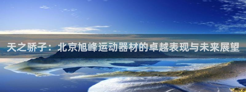 凯捷体育平台注册要钱吗：天之骄子：北京旭峰运动器材的