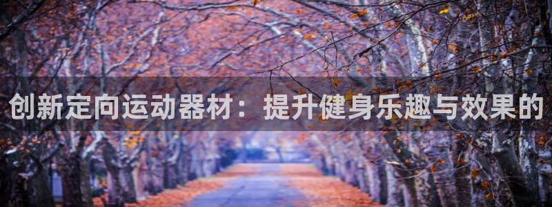 凯捷体育开户：创新定向运动器材：提升健身乐趣与效果的