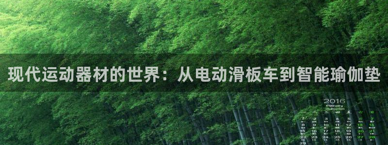 凯捷体育娱乐首页官网下载：现代运动器材的世界：从电动滑板车到